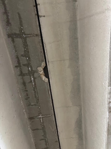 Beton Ausbruch Vorher